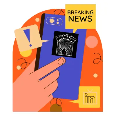 Illustration Actu LinkedIn ADP Co